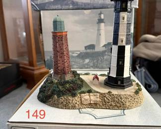 Harbour Lights Cape Henry Lighthouse Virginia #196