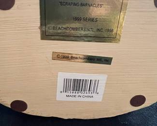 Old Salts Collection "Scraping Barnacles" Figurine