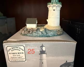 Harbour Lights Sunken Rock Lighthouse 1996 Special Event Exclusive