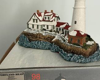 Harbour Lights Portland Head Lighthouse "Winter" #317