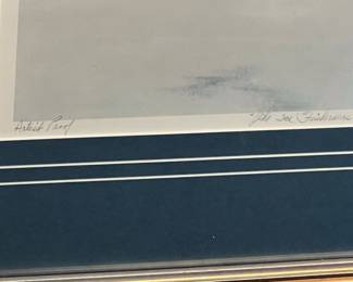 Robert L. Pence "Ice Fishing" Artist Proof Limited Edition Print