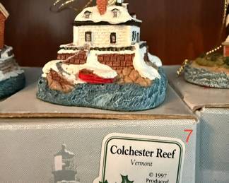 Harbour Lights Colchester Reef Lighthouse Ornament