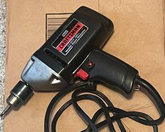 Craftsman 3/8 Inch Variable Speed Reversible Drill