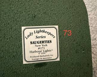 Harbour Lights Lady Lightkeepers Series Saugerties Lighthouse #171