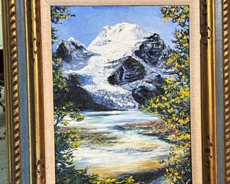 Mountain Landscape Oil Painting by Chester Glenn Murphy