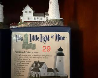 Harbour Lights Pemaquid Point Lighthouse Miniature