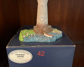 Harbour Lights Cockspur Island Lighthouse Figurine