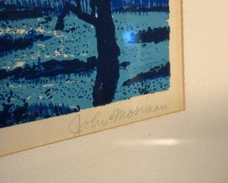 John Mosiman "Sunrise, Sunset" Serigraph
