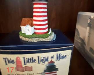 Harbour Lights Collection "This Little Light of Mine" West Quoddy Head Lighthouse