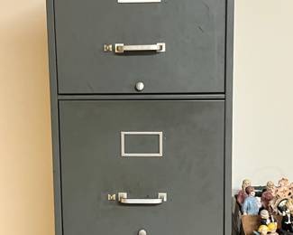 Columbia Steel Age 2-Drawer Filing Cabinet