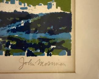 John Mosiman "Granada" Lithograph