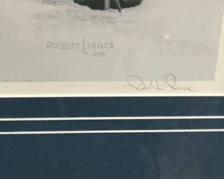 Robert L. Pence "Ice Fishing" Artist Proof Limited Edition Print