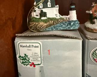 Harbour Lights Marshall Point Lighthouse Ornament