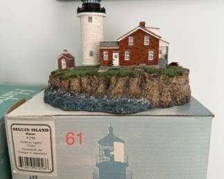 Harbour Lights "Seguin Island" Lighthouse Collectible