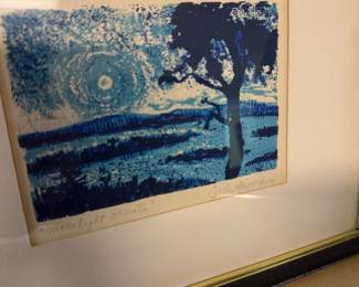 John Mossman "Moonlight Sonata" Print