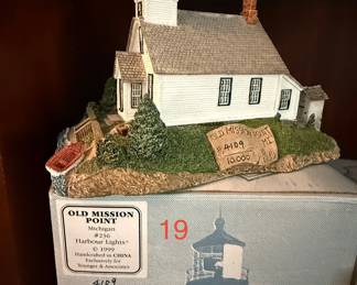 Harbour Lights Old Mission Point Lighthouse #4109