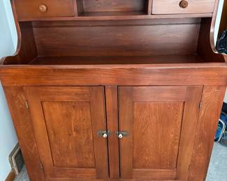 Antique Dry Sink Cabinet