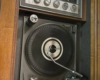 Magnavox Astro-Sonic Console Record Player and Radio