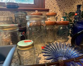 Assorted Ball Mason Jars
