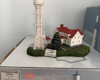 Harbour Lights Sturgeon Bay Canal Lighthouse Miniature