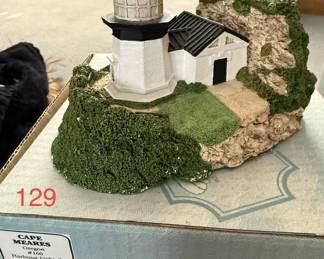 Harbour Lights Cape Meares Lighthouse Figurine