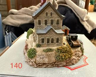 Harbour Lights North Block Lighthouse #216 Island, RI 3000 Signed