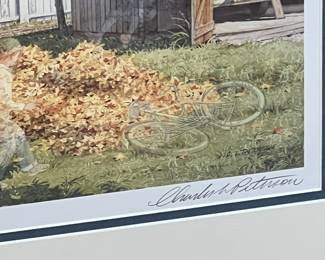 Charles Peterson "Burning Leaves" Limited Edition Print