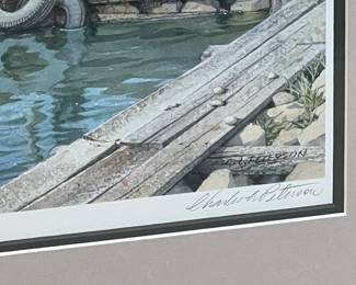 Charles Peterson "Gulls Rock: Foggy Wednesday" Limited Edition Print