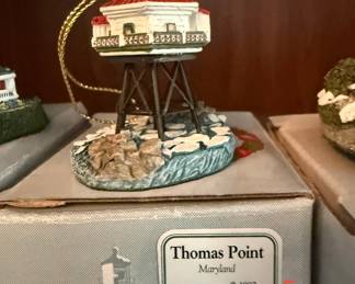 Harbour Lights Thomas Point Lighthouse Ornament