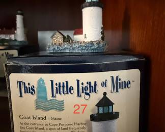 Harbour Lights "This Little Light of Mine" Goat Island Lighthouse