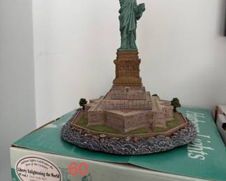 Harbour Lights Liberty Enlightening the World Statue of Liberty Replica