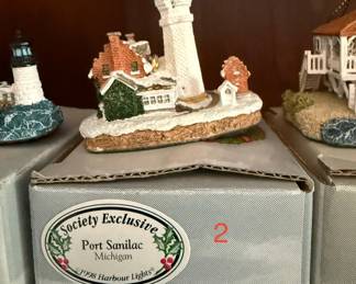 Harbour Lights Port Sanilac Lighthouse 1998 Society Exclusive