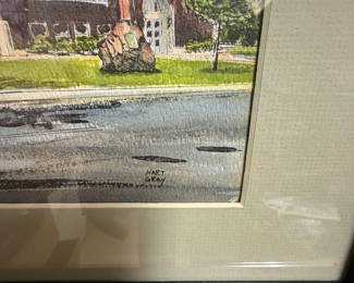 Watercolor Painting by Hart Gray