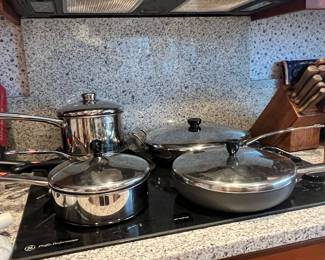Various Stainless Steel Cookware