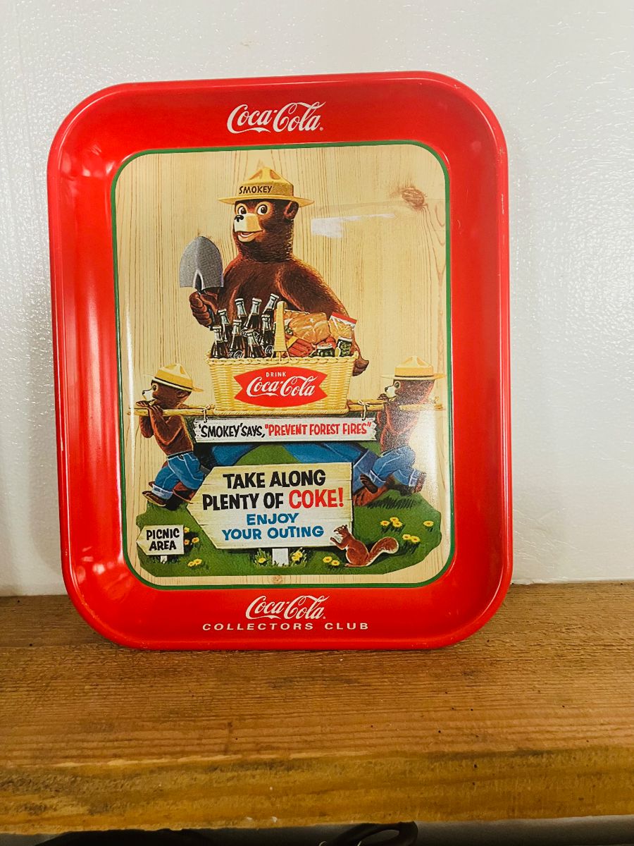 Smokey  bear tray