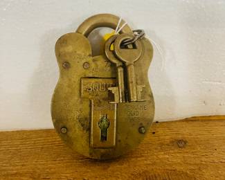 Old padlock