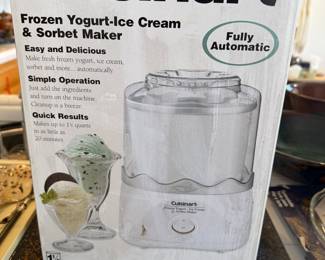 New ice cream maker 