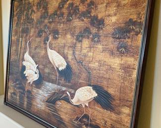 Painting signed by B JOSEPH 52in H X 64in W