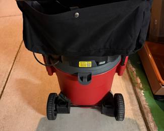 CRAFTSMAN CMXEVBE17656 20 Gallon 6.5 Peak HP Wet Dry Vac with Cart, Heavy-Duty Shop Vacuum Wet and Dry