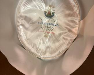 Vintage brown felt hat chesterfield brand 