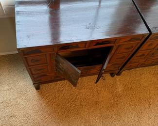 34 IN WIDE , 30 IN TALL, 16 IN DEEP