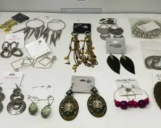 vintage earrings lot