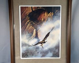 Ted Blaylock 'Anasazi Nest Builder' Print, Signed And Numbered, 34" x 28" 