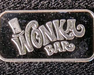 Wonka Bar 1 Gram .999 Fine Silver Bar 