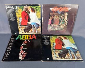 Vinyl Records Including ABBA, Aerosmith, Billy Joel, And More 