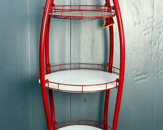 Bottle Shaped Display Shelf