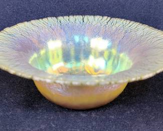 Tiffany Favrile Bowl, Signed And Numbered 