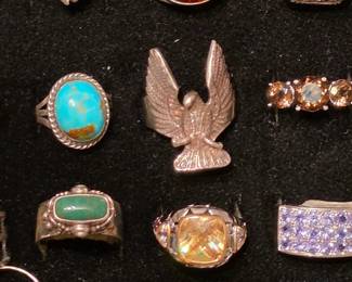 Part of our huge selection of Sterling rings. 