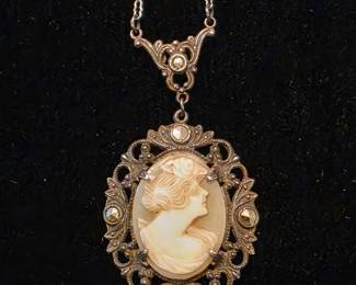 Antique Sterling necklace 