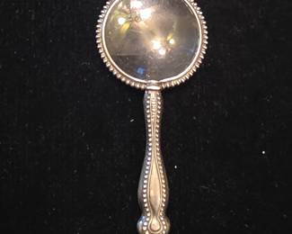 Antique Sterling magnifying glass 